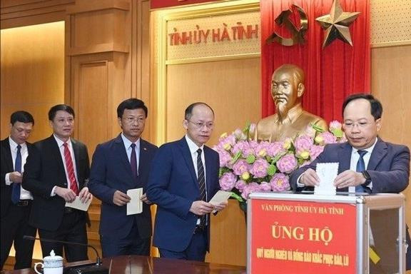 Hà Tĩnh hỗ trợ 5 tỷ đồng các tỉnh bị thiệt hại lớn do thiên tai