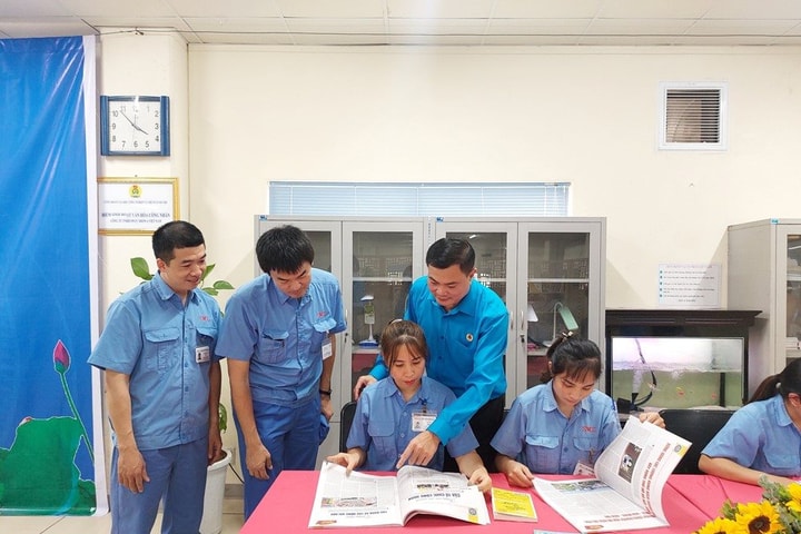 Điểm sinh hoạt văn hóa công nhân: Đáp ứng nhu cầu của người lao động
