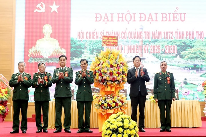 Đại hội lần thứ I Hội Chiến sĩ Thành cổ Quảng Trị năm 1972 tỉnh Phú Thọ