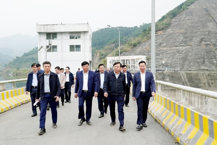 Kiểm tra tiến độ 2 dự án thủy lợi lớn tại Phú Thọ