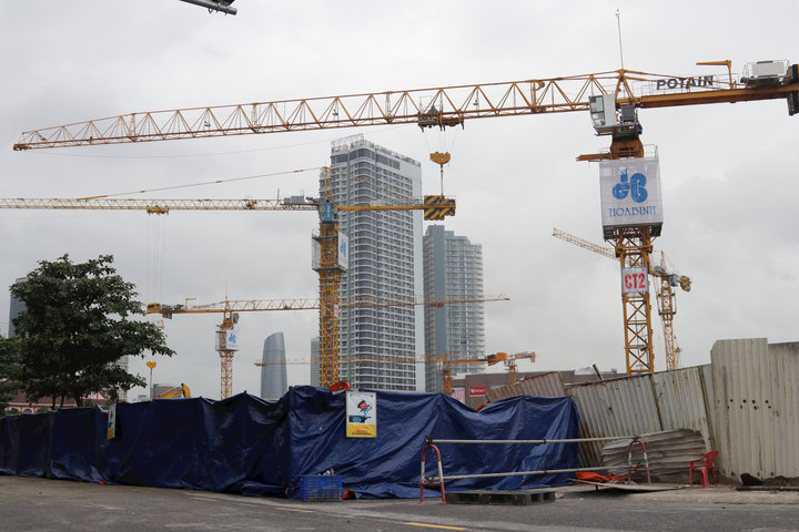 Đà Nẵng dừng thi công dự án Capital Square 3 tại khu vực sạt lở