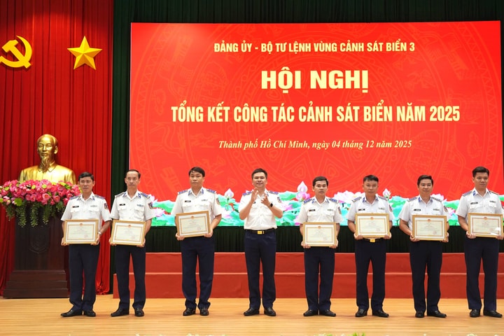 Bộ Tư lệnh Vùng Cảnh sát biển 3: Hoàn thành toàn diện nhiệm vụ năm 2025