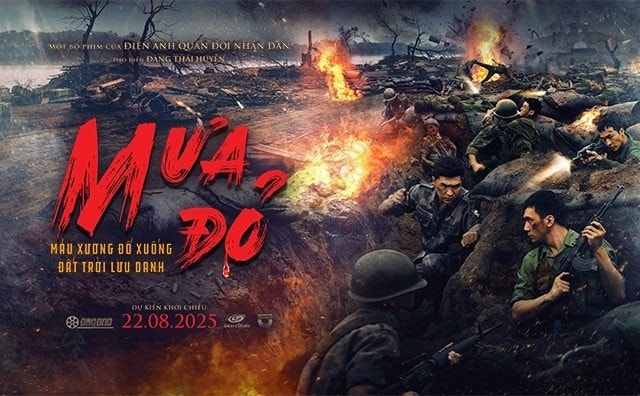 Chiếu phim “Mưa đỏ” trong Hành trình 80 năm về nguồn của Quân khu 7