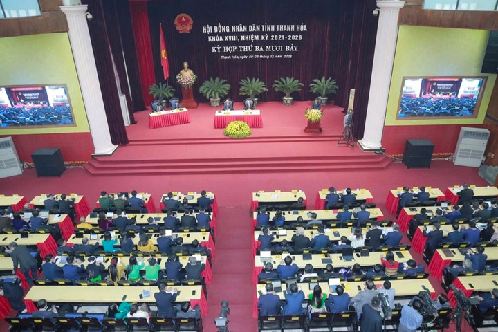 Thanh Hoá khai mạc Kỳ họp thứ 37 HĐND tỉnh khóa XVIII