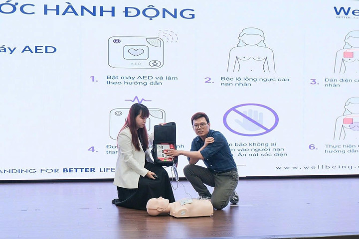 Đà Nẵng tăng cường năng lực cấp cứu ngoại viện bằng máy sốc điện tự động