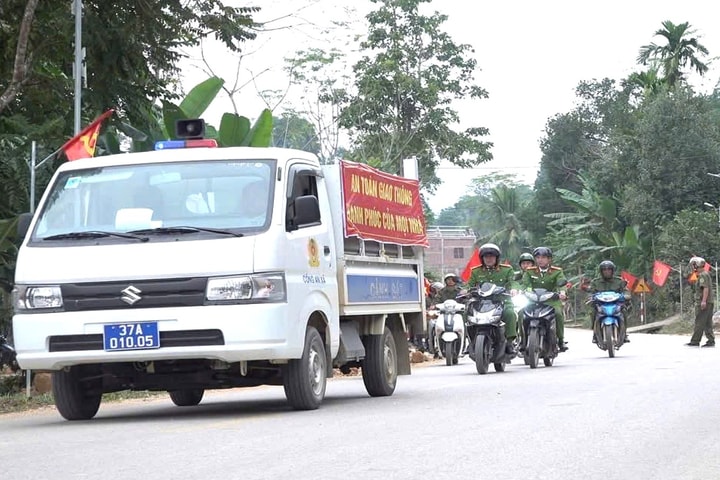 Ra quân cao điểm, giữ bình yên cho nhân dân