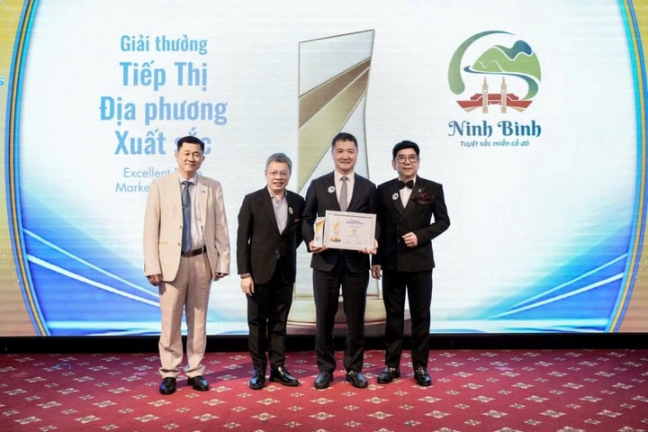 Sở Du lịch Ninh Bình được vinh danh “Tiếp thị Địa phương xuất sắc”