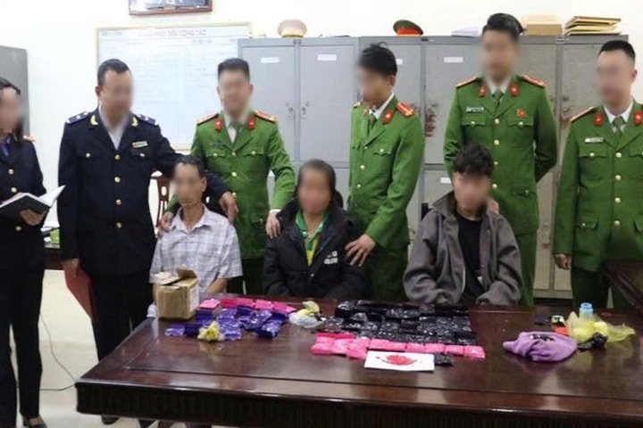 Bắt giữ 3 đối tượng trong đường dây ma túy