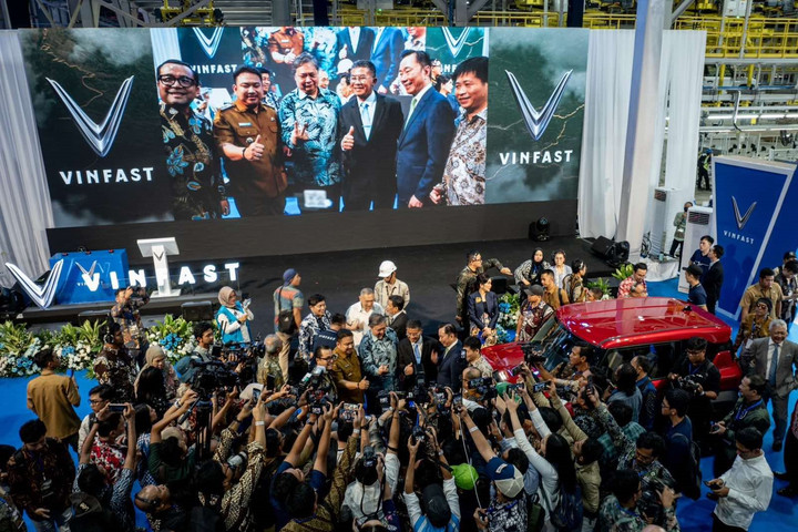 VinFast khánh thành nhà máy ô tô điện tại Subang - Indonesia