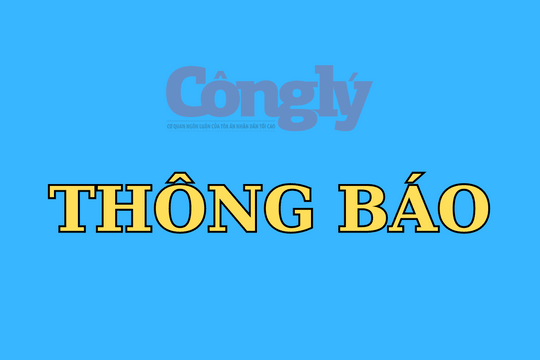 Thông báo về việc mở phiên tòa xét xử sơ thẩm vụ án hình sự đối với bị cáo Đinh Văn Tạo cùng đồng phạm về tội "lừa đảo chiếm đoạt tài sản"