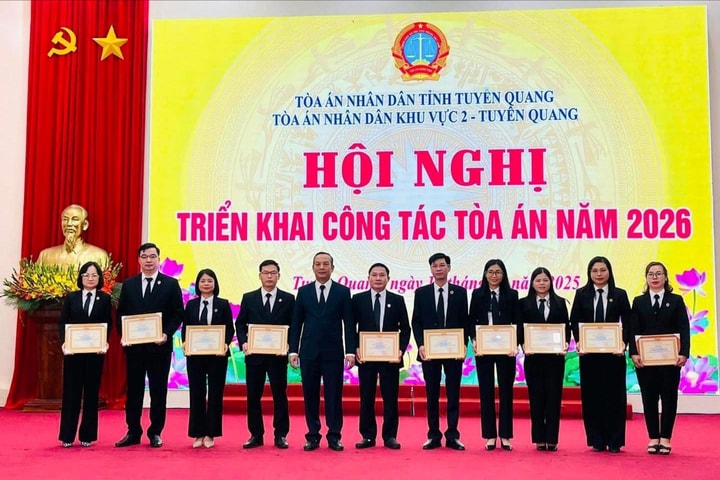 TAND khu vực 2 - Tuyên Quang hoàn thành toàn diện nhiệm vụ công tác năm 2025, vượt nhiều chỉ tiêu