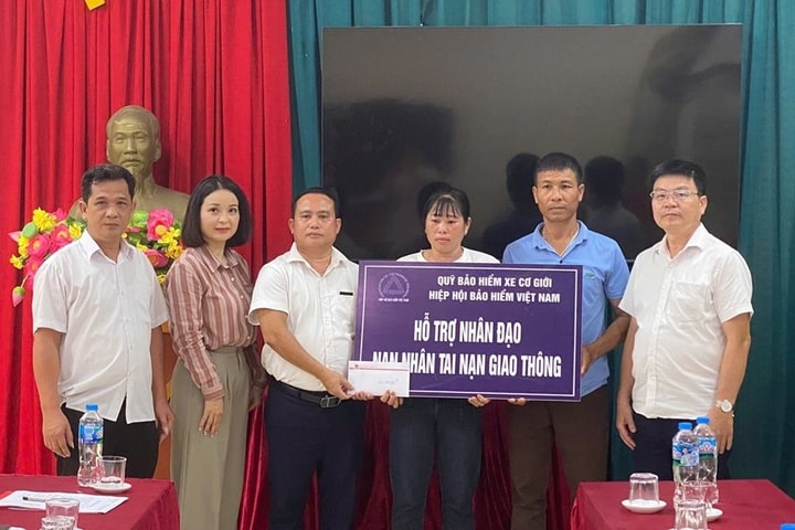 Hỗ trợ nhân đạo từ Quỹ Bảo hiểm xe cơ giới: Đồng hành cùng những hoàn cảnh khó khăn