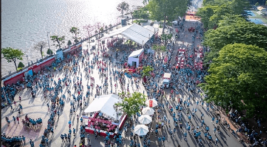 Gần 10.000 VĐV tham gia giải Marathon quốc tế di sản Cần Thơ 2025