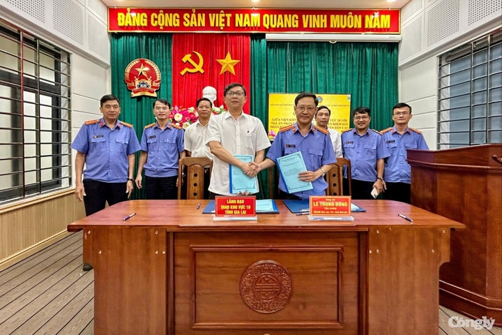 Ký kết quy chế phối hợp giữa TAND và VKSND khu vực 10- tỉnh Gia Lai