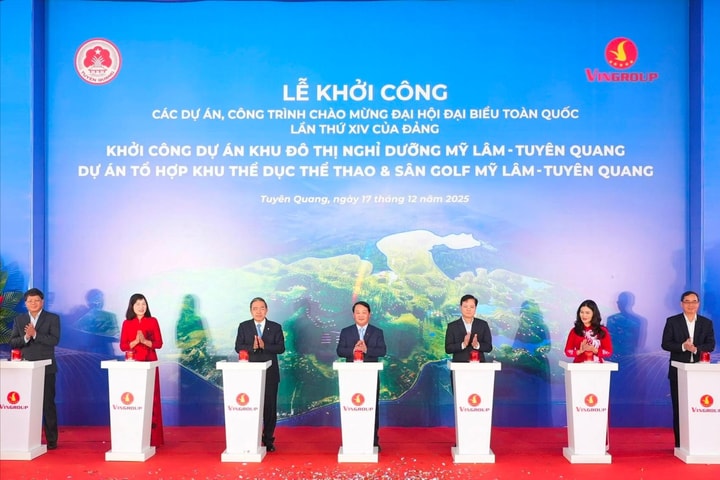 Tuyên Quang khởi công 2 dự án trọng điểm tại phường Mỹ Lâm