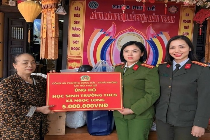 Hải Phòng: Công an phường Đông Hải lan tỏa nghĩa tình vì cộng đồng