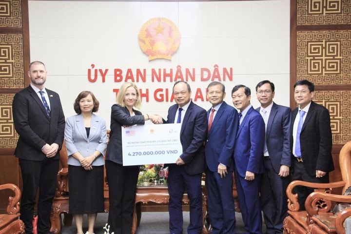 Gia Lai tiếp nhận hơn 4 tỷ đồng viện trợ từ Chính phủ Hoa Kỳ hỗ trợ người dân thiên tai