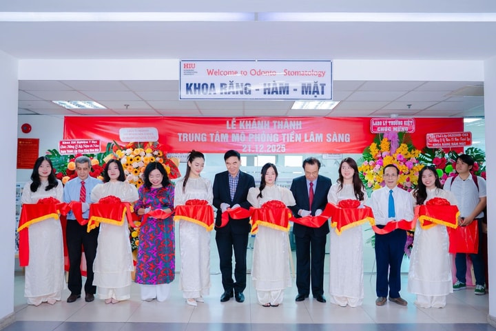 HIU khánh thành Trung tâm Mô phỏng - Tiền lâm sàng răng hàm mặt