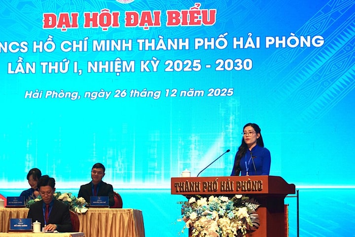 Bà Nguyễn Thị Thủy giữ chức Bí thư Thành đoàn Hải Phòng nhiệm kỳ 2025 - 2030