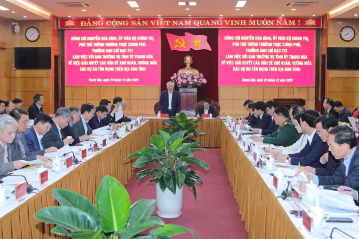Thanh Hóa cần tập trung tháo gỡ vướng mắc, xử lý dứt điểm các dự án tồn đọng