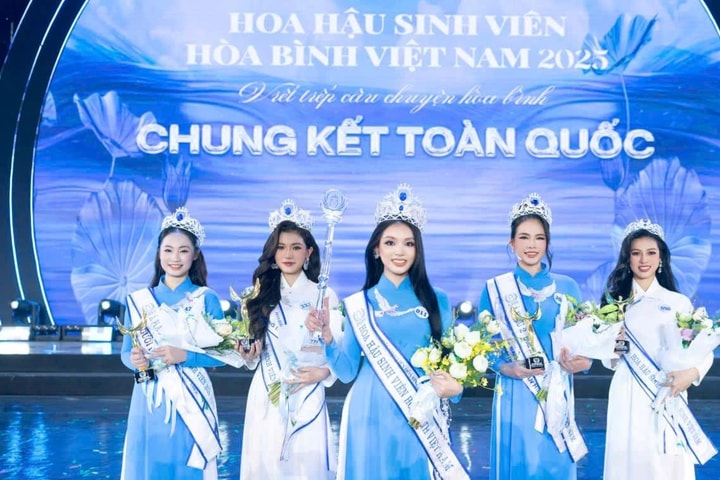 Nguyễn Phương Thanh đăng quang Hoa hậu Sinh viên Hòa bình Việt Nam 2025