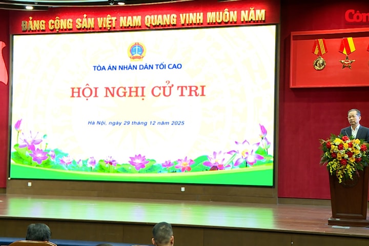 TANDTC tổ chức Hội nghị cử tri giới thiệu nhân sự ứng cử ĐBQH khóa XVI