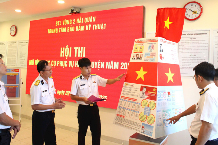Đổi mới mô hình học cụ phục vụ huấn luyện cho chiến sĩ Hải quân