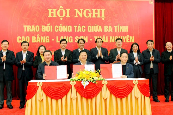 Cao Bằng - Lạng Sơn - Thái Nguyên liên kết, hợp tác, phát triển