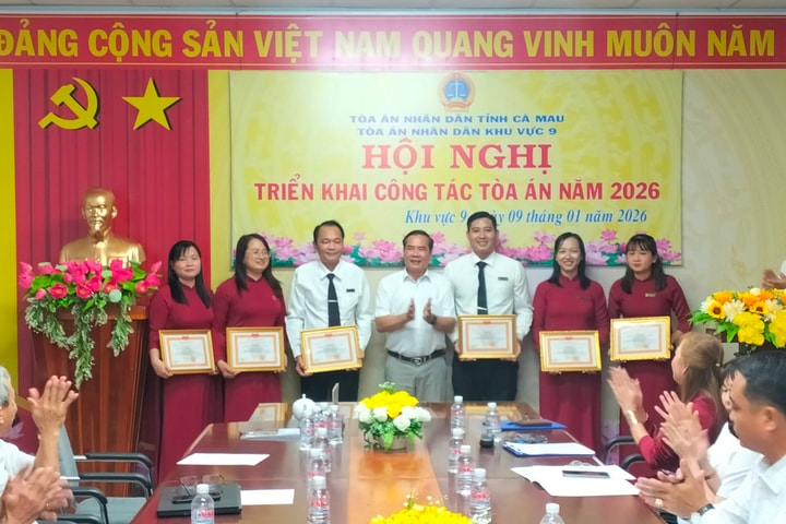 TAND khu vực 9 -Cà Mau thực hiện thắng lợi nhiệm vụ công tác năm 2025
