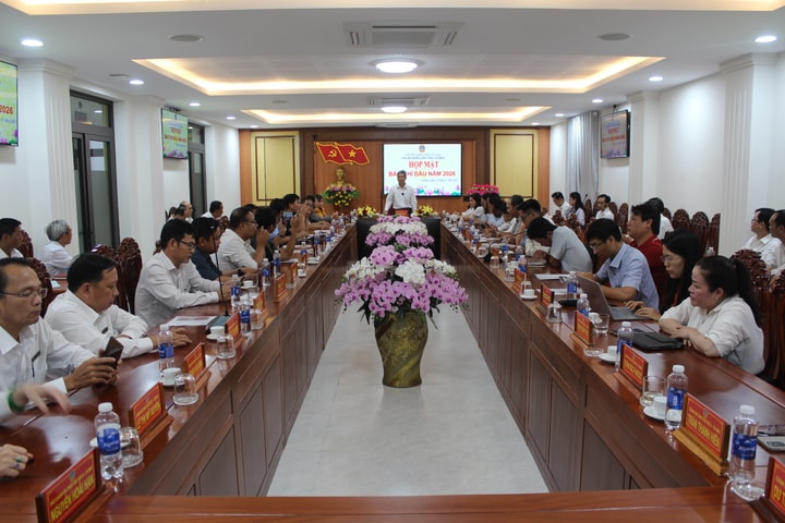 TAND tỉnh Cà Mau họp mặt báo chí đầu năm 2026