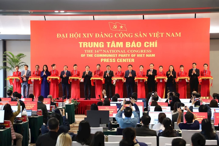Chính thức khai trương Trung tâm Báo chí Đại hội XIV của Đảng