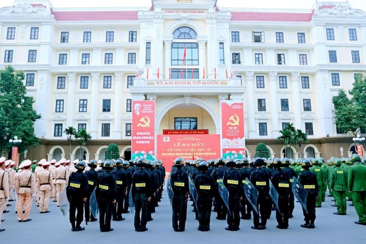 Công an tỉnh Ninh Bình ra mắt “Tổ Công tác đặc biệt - 35”