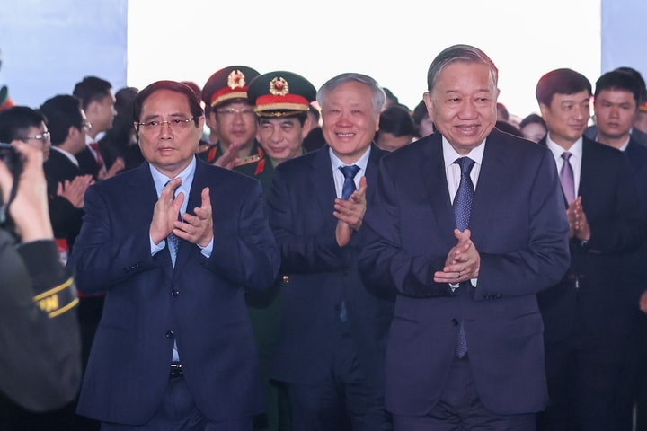 Tổng Bí thư, Thủ tướng Chính phủ dự lễ khởi công nhà máy chế tạo chip bán dẫn đầu tiên tại Việt Nam