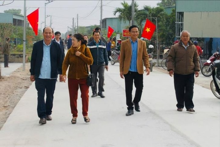Khánh thành tuyến đường “Ý Đảng - Lòng Dân” chào mừng Đại hội lần thứ XIV của Đảng