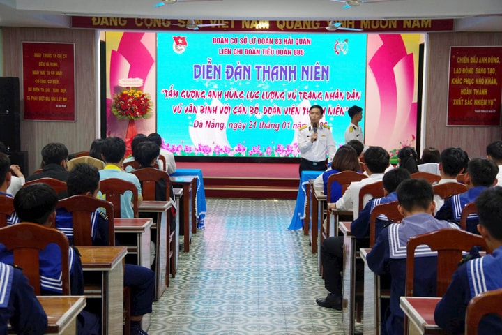 Lữ đoàn Công binh 83: Học tập gương Anh hùng LLVT nhân dân Vũ Văn Bình