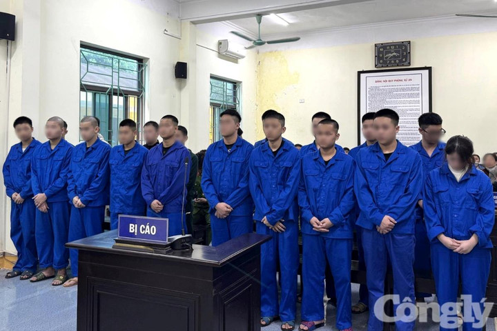 20 bị cáo lĩnh án vì gây rối trật tự công cộng
