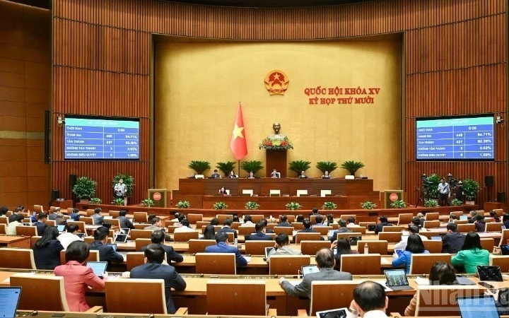 Công bố các Nghị quyết của Quốc hội và Ủy ban Thường vụ Quốc hội khóa XV
