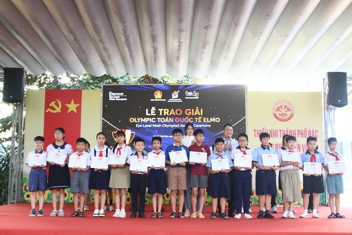 Trao giải cuộc thi Toán với hơn 4.000 lượt thí sinh tham dự tại TP.HCM