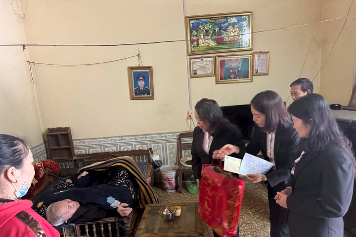 TAND khu vực 4 - Thái Nguyên tham gia hỗ trợ địa chỉ nhân đạo tại địa phương