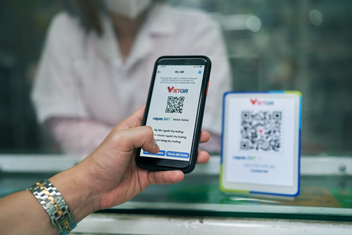 Thanh toán QR Code tăng trưởng mạnh mẽ trong năm 5 qua