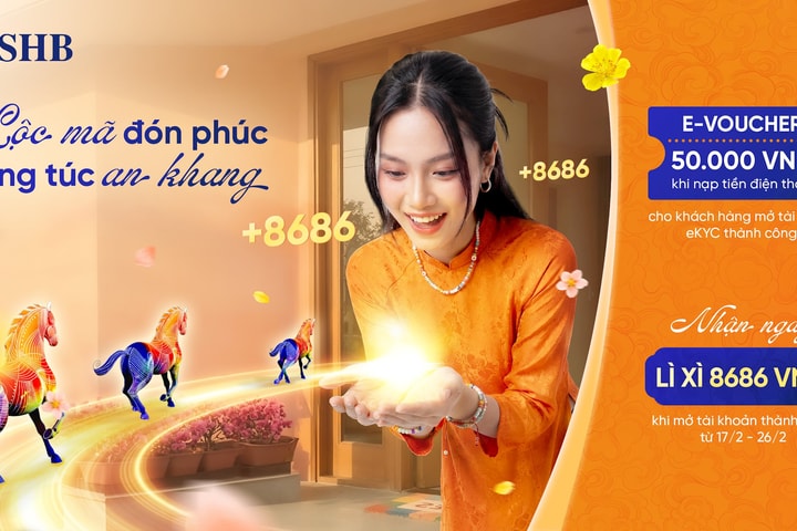 Rinh ngay lộc lớn từ SHB với tổng giá trị quà tặng hơn 4,5 tỷ đồng