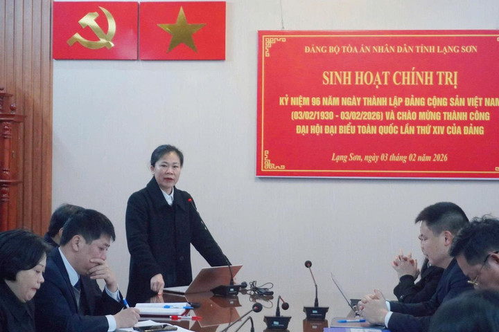 TAND tỉnh Lạng Sơn ôn lại truyền thống vẻ vang của Đảng
