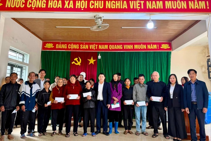 TAND khu vực 1 - Hà Tĩnh: Mang mùa xuân yêu thương đến với hoàn cảnh khó khăn