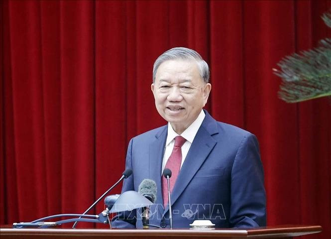 Phát biểu của Tổng Bí thư Tô Lâm tại buổi gặp mặt các Tiểu ban chuẩn bị Đại hội XIV và Ban Chỉ đạo tổng kết 40 năm đổi mới