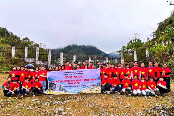 Tiết học biên cương lan tỏa nhận thức pháp luật nơi phên dậu Tổ quốc
