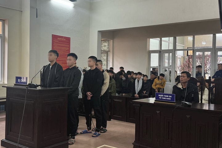 Tuyên án đối với nhóm thanh niên gây rối trật tự công cộng