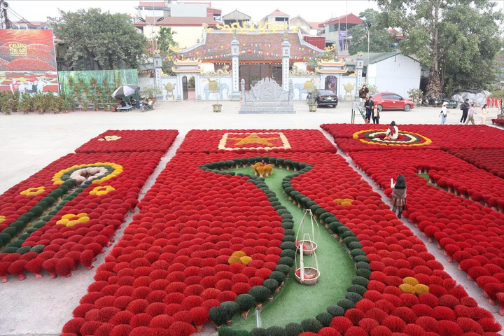 Làng hương rực rỡ dịp Tết