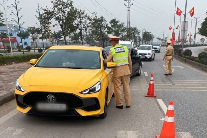 Hải Phòng: Xử lý hơn 26 trường hợp vi phạm nồng độ cồn trong ngày đầu năm mới