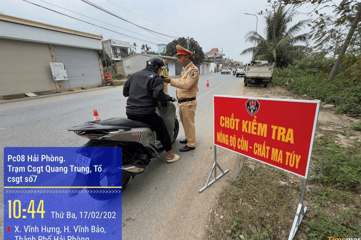 Hải Phòng: Hơn 300 tài xế vi phạm nồng độ cồn trong 5 ngày nghỉ Tết