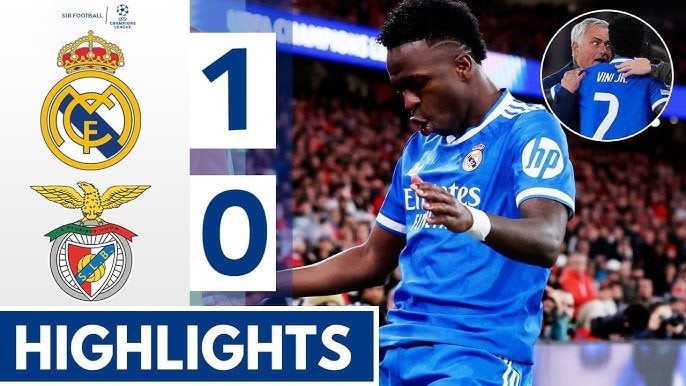 Vinicius ghi siêu phẩm giúp Real thắng Benfica, trận đấu dậy sóng vì cáo buộc phân biệt chủng tộc